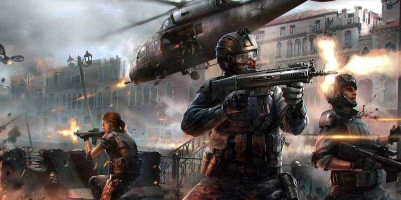 History of development of online shooting games
